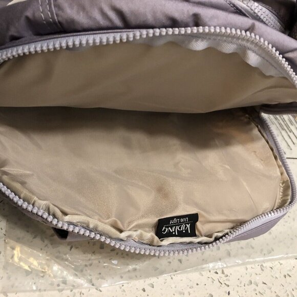 Kipling Vintage brand new Extra Large 47cm xl 17" Laptop  Seoul metallic… - Picture 5 of 14